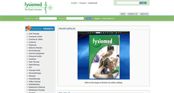 Desktop Screenshot of fysiomed.com